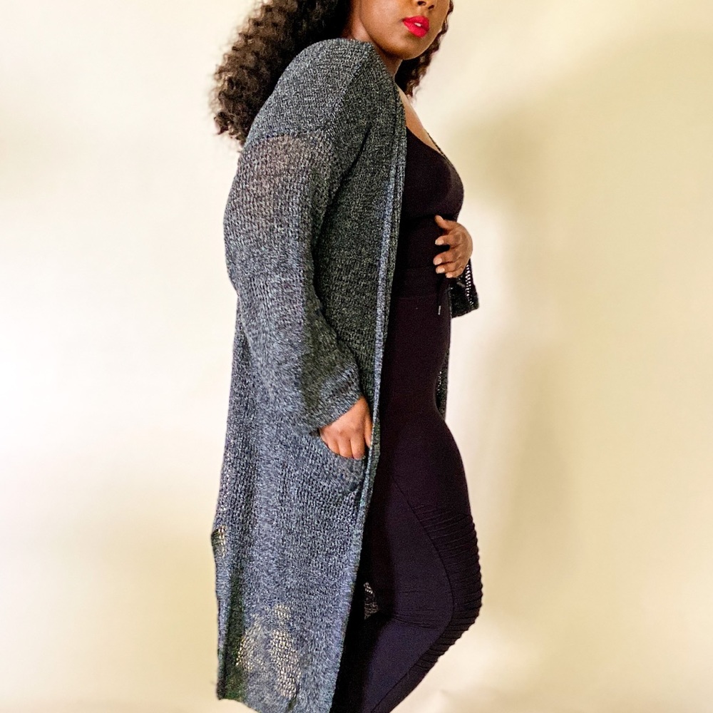 Open Maxi Cardigan - Picture 2 of 3